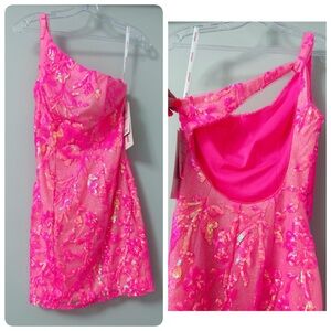 Pink homecoming dress!